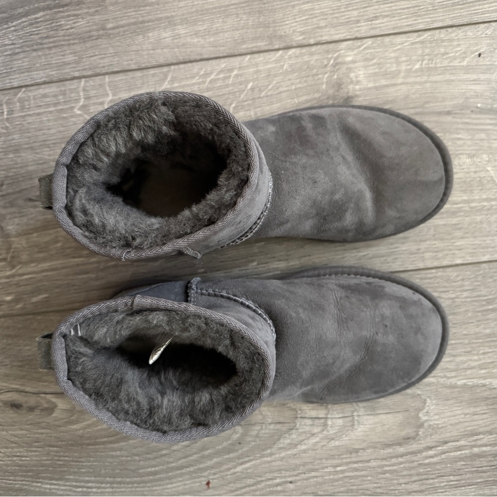 Gray Ugg boots
